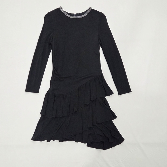 Shoshanna Dresses & Skirts - Shoshanna Midnight Tiered Drop Waist Dress Size 12
